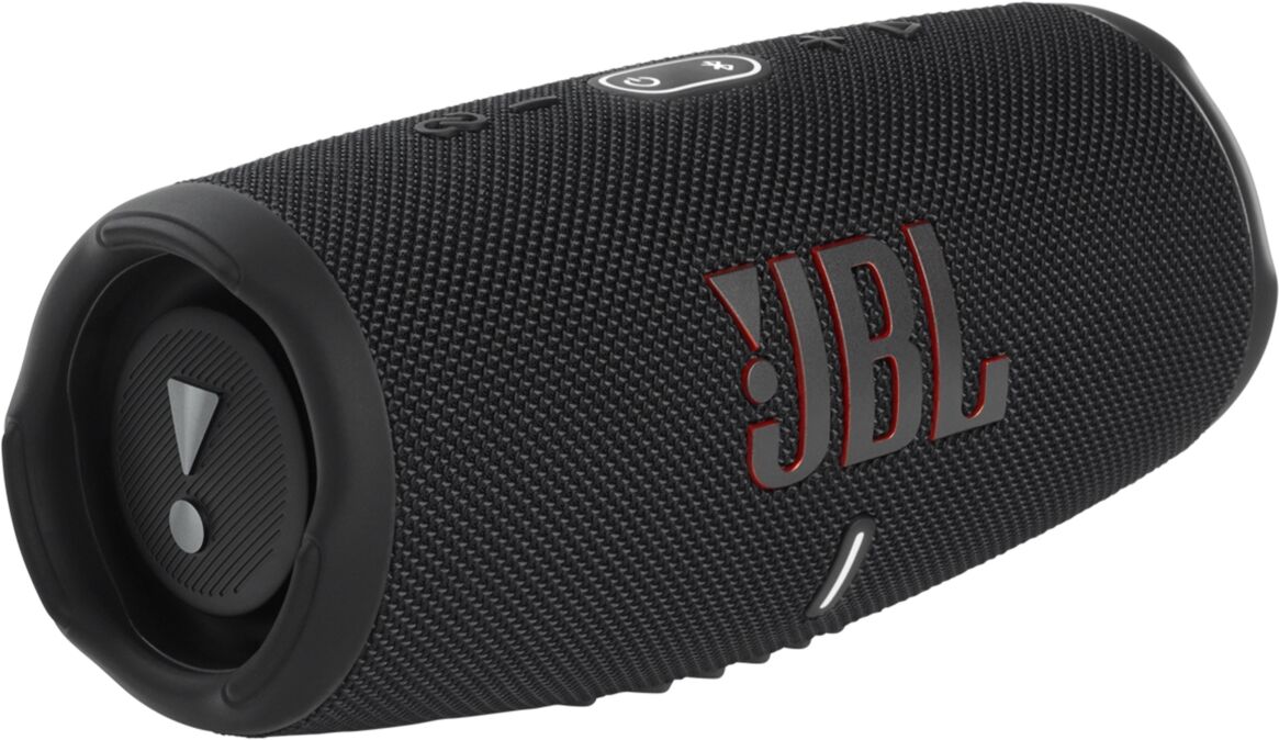 JBL Charge 5 Waterproof Bluetooth Speaker - Black