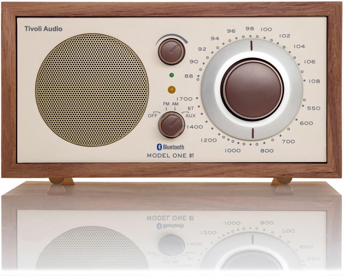 Tivoli Audio Model One Bluetooth Am/Fm Radio & Speaker - Walnut