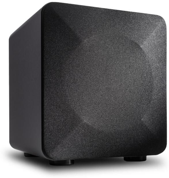 Audioengine S6 210W Powered Subwoofer for Stereo Systems and Home Theater - Black