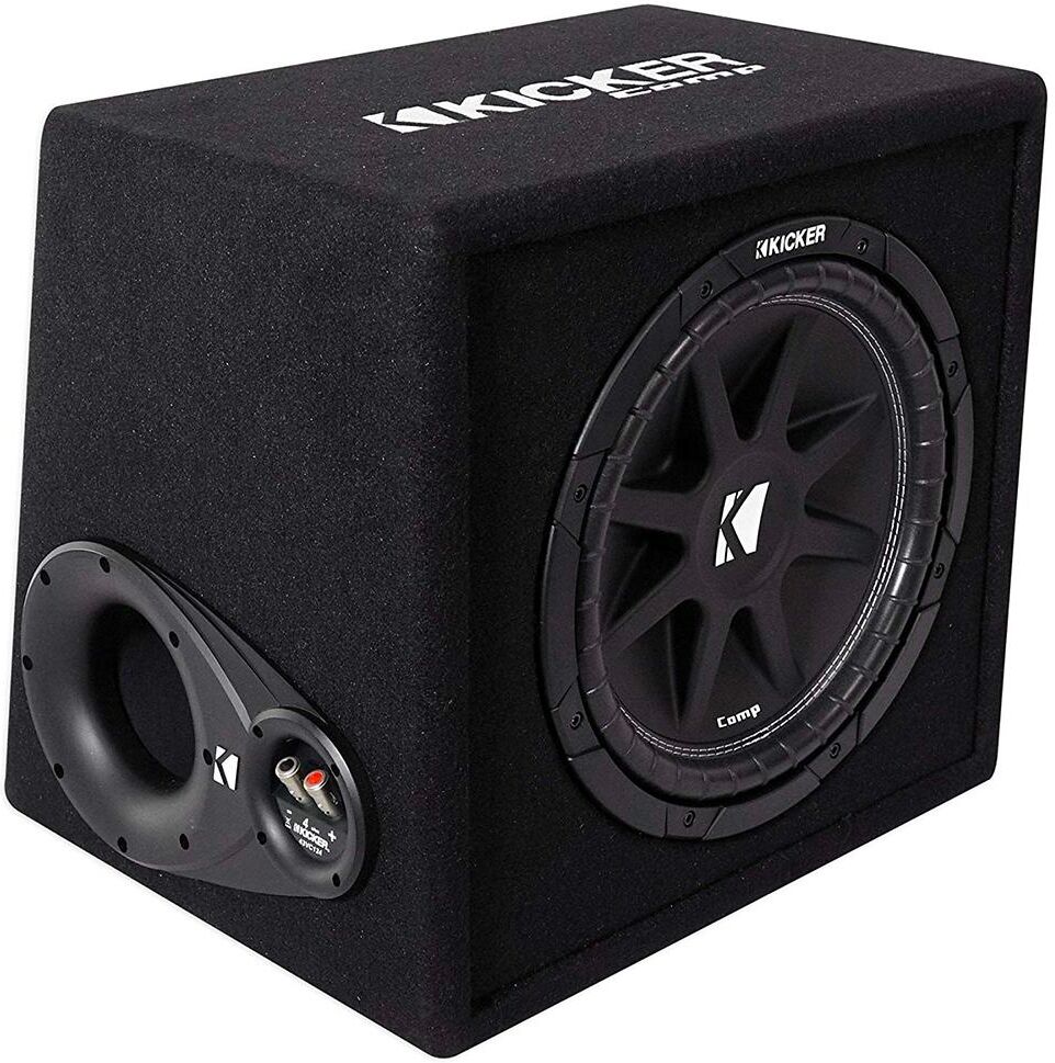 Kicker 12 inch Subwoofer Box - Black