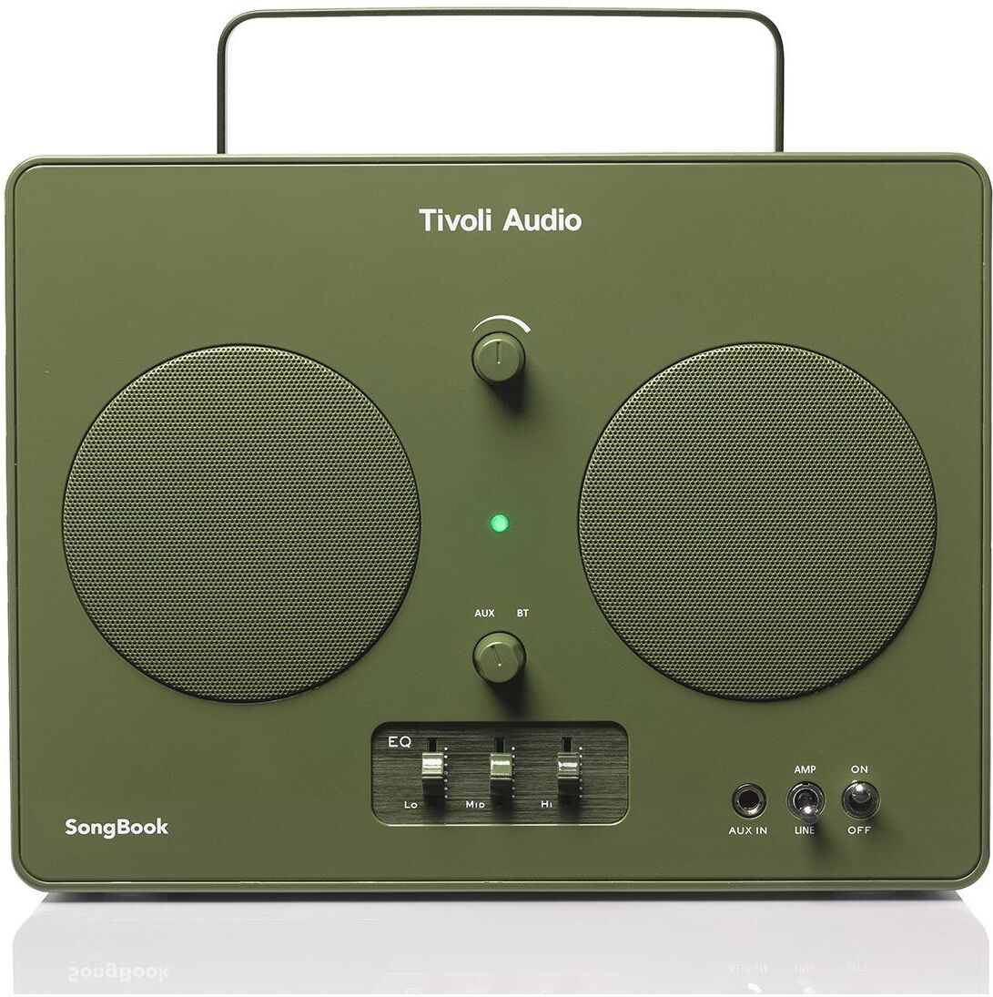 Tivoli Audio Songbook Bluetooth Speaker with Built-In Pre-Amp and Carrying Handle - Green