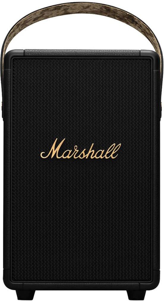 Marshall Tufton Portable Bluetooth Speaker - Black/Brass - Black