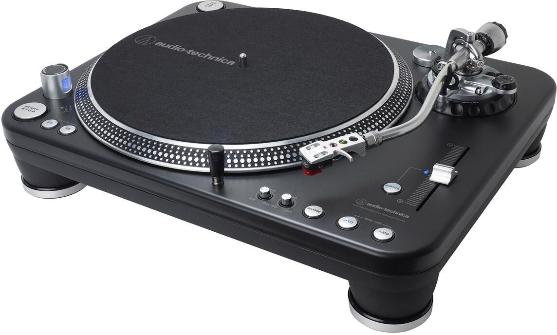 Technica AudioTechnica At-LP1240-usb Xp Direct-Drive Professional Dj Turntable (Black) - Black