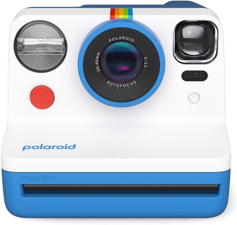 Polaroid Now Instant Camera Generation 2 (Blue) - White/Blue