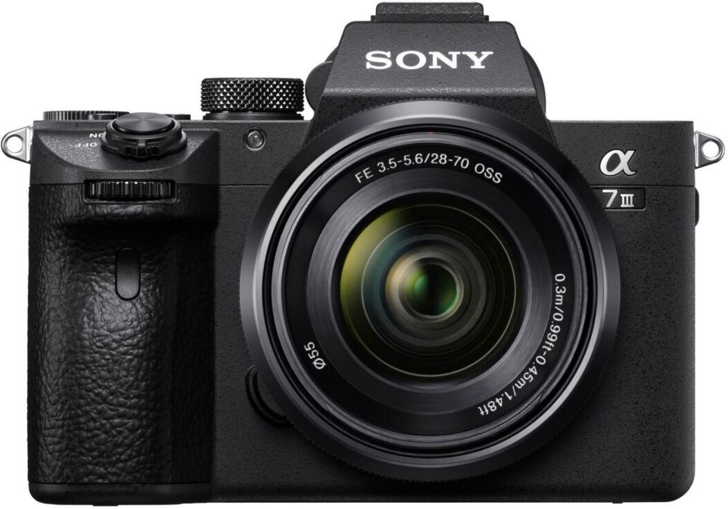 Sony Alpha a7 Iii 24.2MP Full Frame Mirrorless Digital Camera with 28-70mm Lens - Black