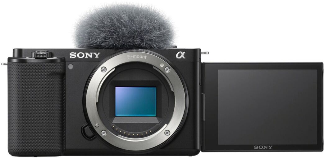 Sony Alpha Zv-E10 Aps-c Interchangeable Lens Mirrorless Vlog Camera Body (Black) - Black