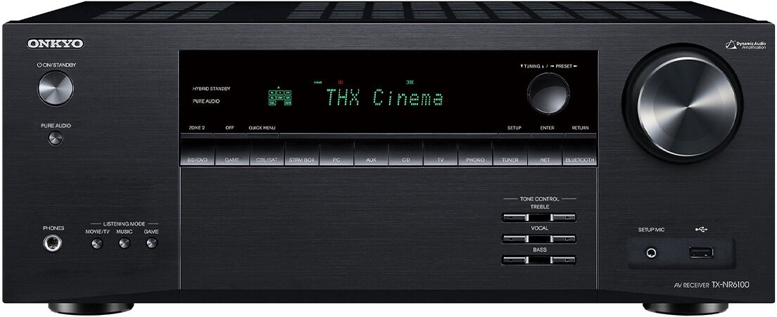 Onkyo Tx-NR6100 7.2 Channel Thx Certified Network Av Receiver - Black