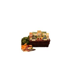 Gbds A Classic Selection Meat & Cheese Gourmet-Small - meat and cheese gift baskets - 1 Basket - Black
