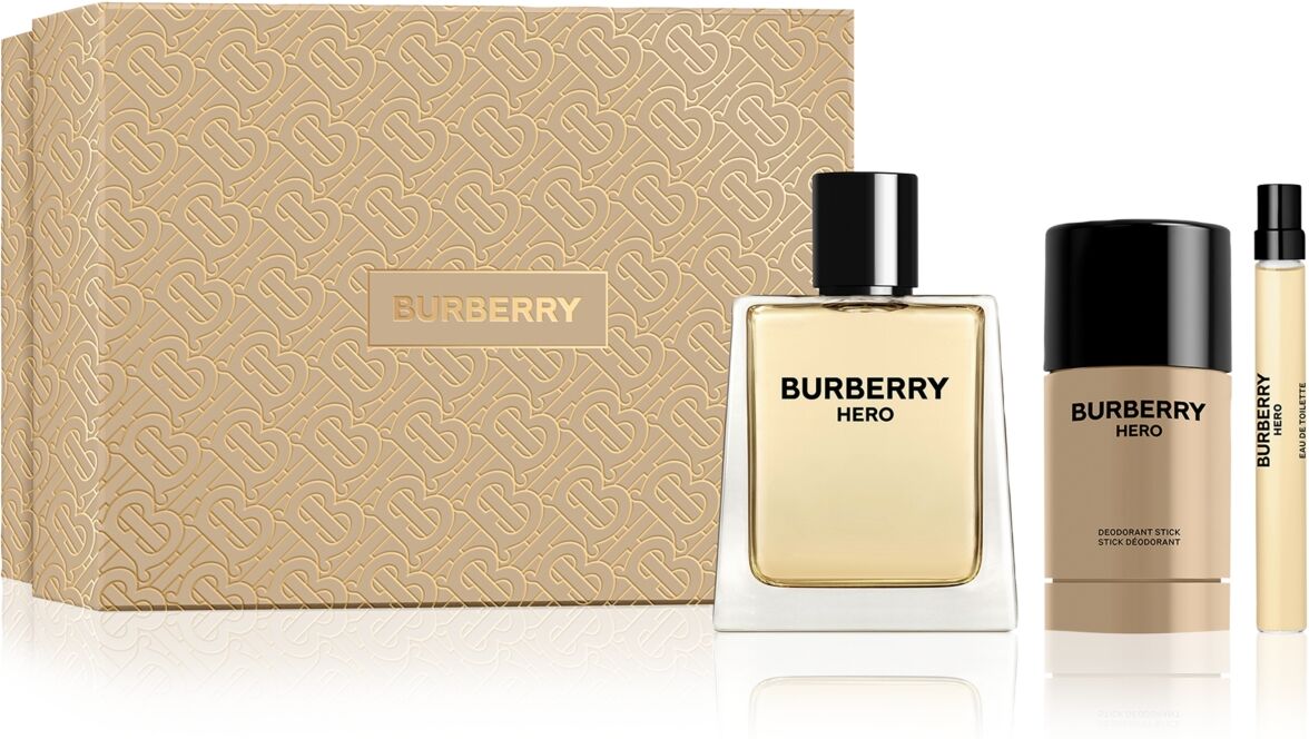 Burberry Men's 3-Pc. Hero Eau de Toilette Gift Set