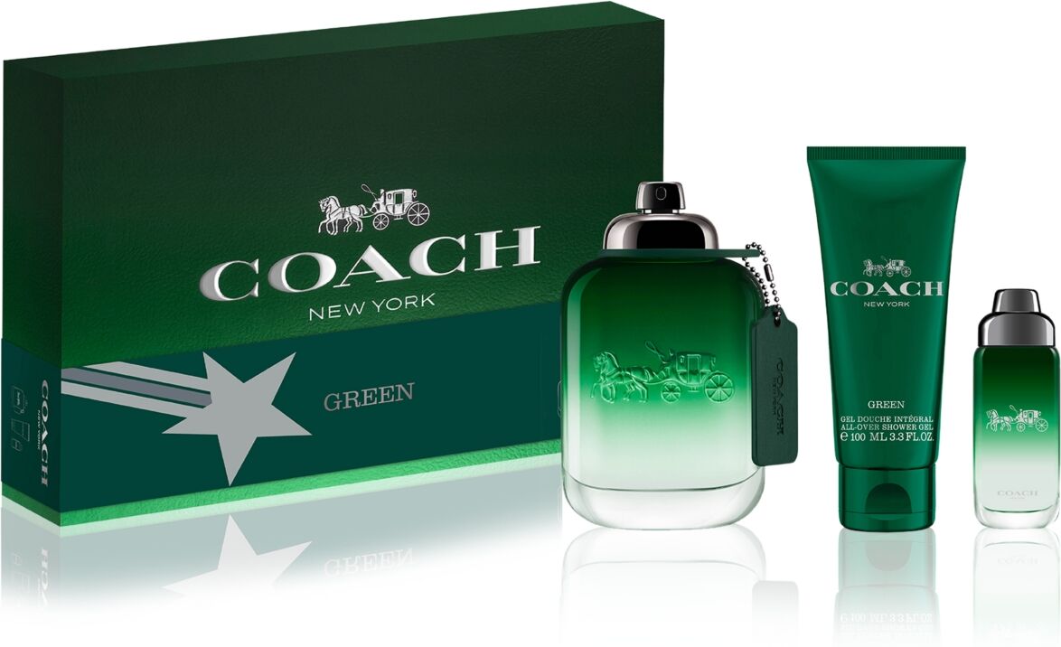 Coach Men's 3-Pc. Coach Green Eau de Toilette Gift Set