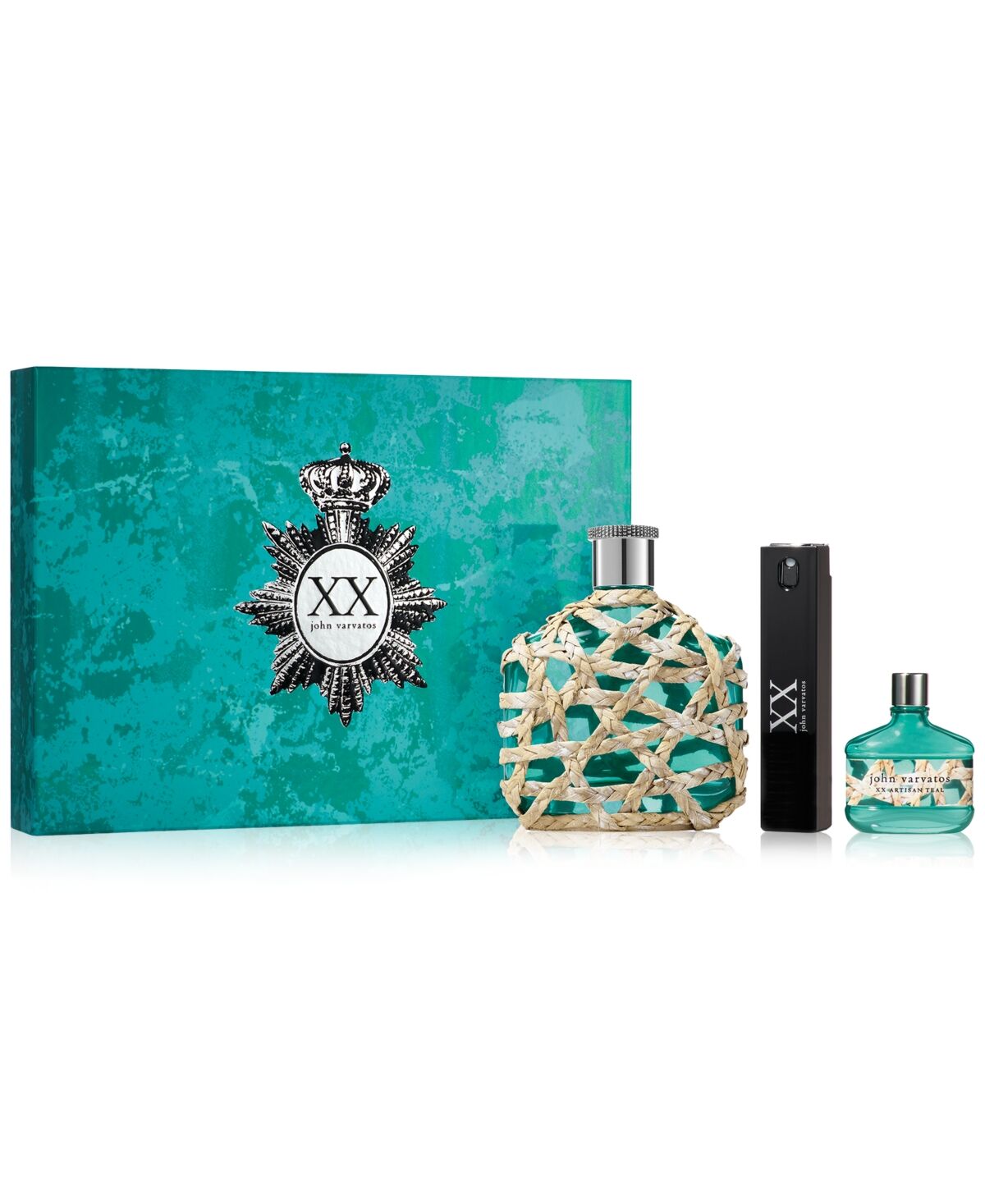 John Varvatos Men's 3-Pc. Xx Artisan Teal Eau de Toilette Gift Set