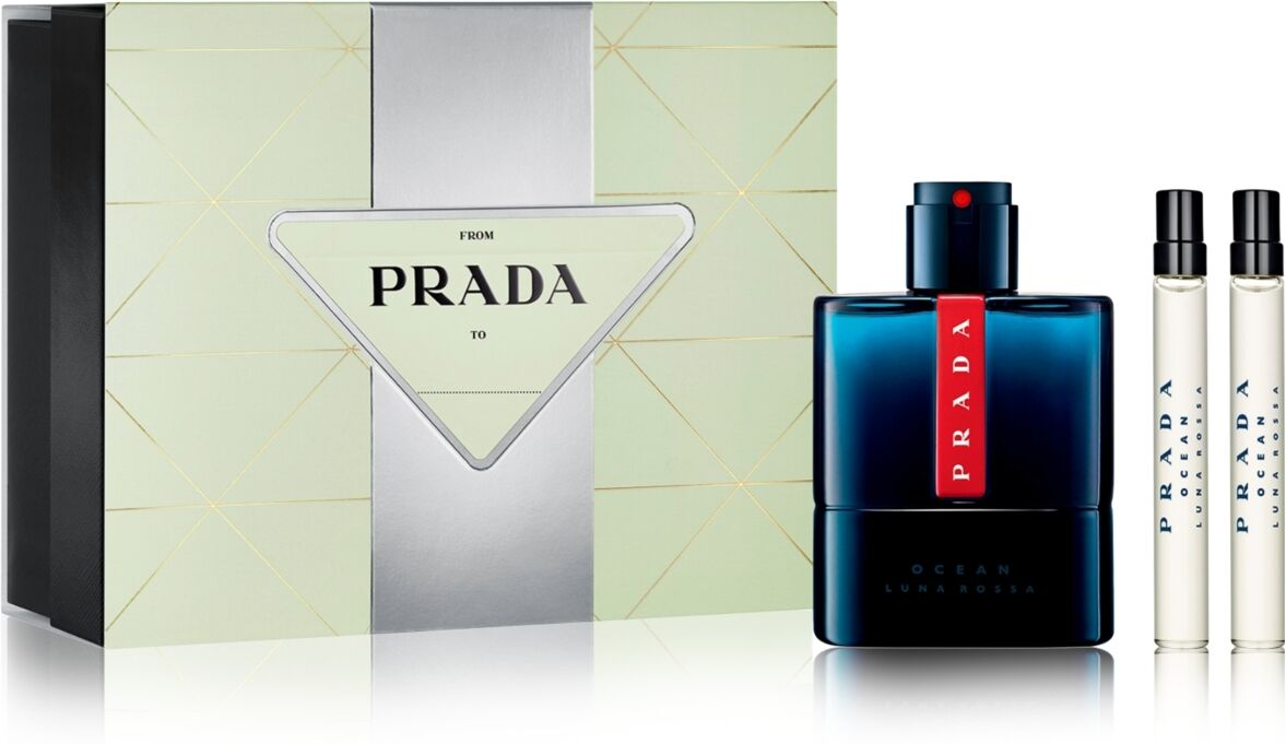 Prada Men's 3-Pc. Luna Rossa Ocean Eau de Toilette Gift Set