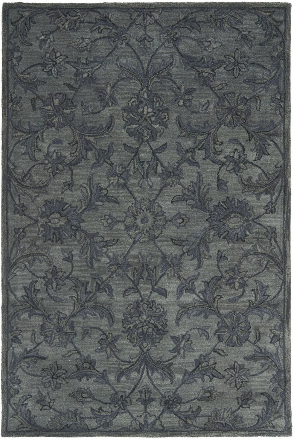 Safavieh Antiquity At824 Gray and Multi 4' x 6' Area Rug - Gray