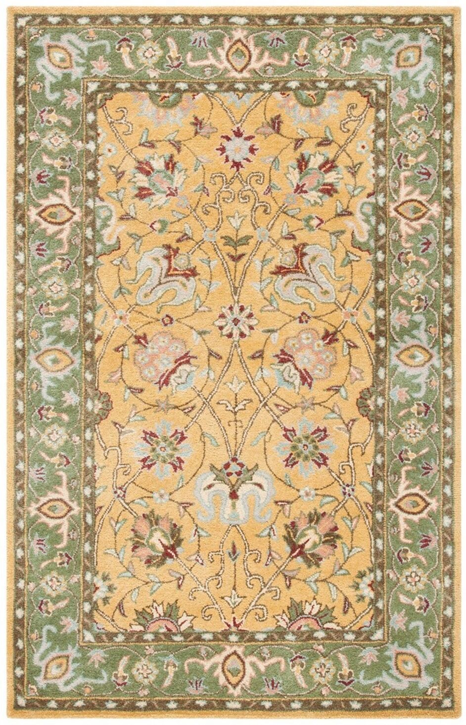 Safavieh Antiquity At21 Gold 6' x 9' Area Rug - Gold