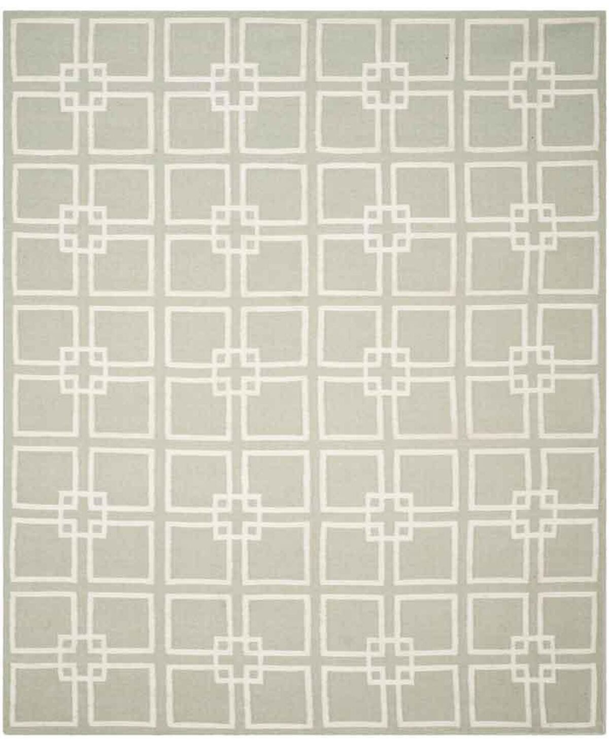 Martha Stewart Collection Square Dance MSR1151D Avocado 8' x 10' Area Rug - Avocado