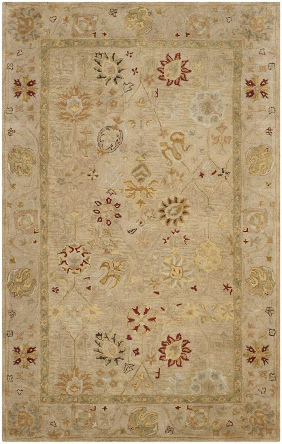 Safavieh Antiquity At859 Taupe 6' x 9' Area Rug - Taupe