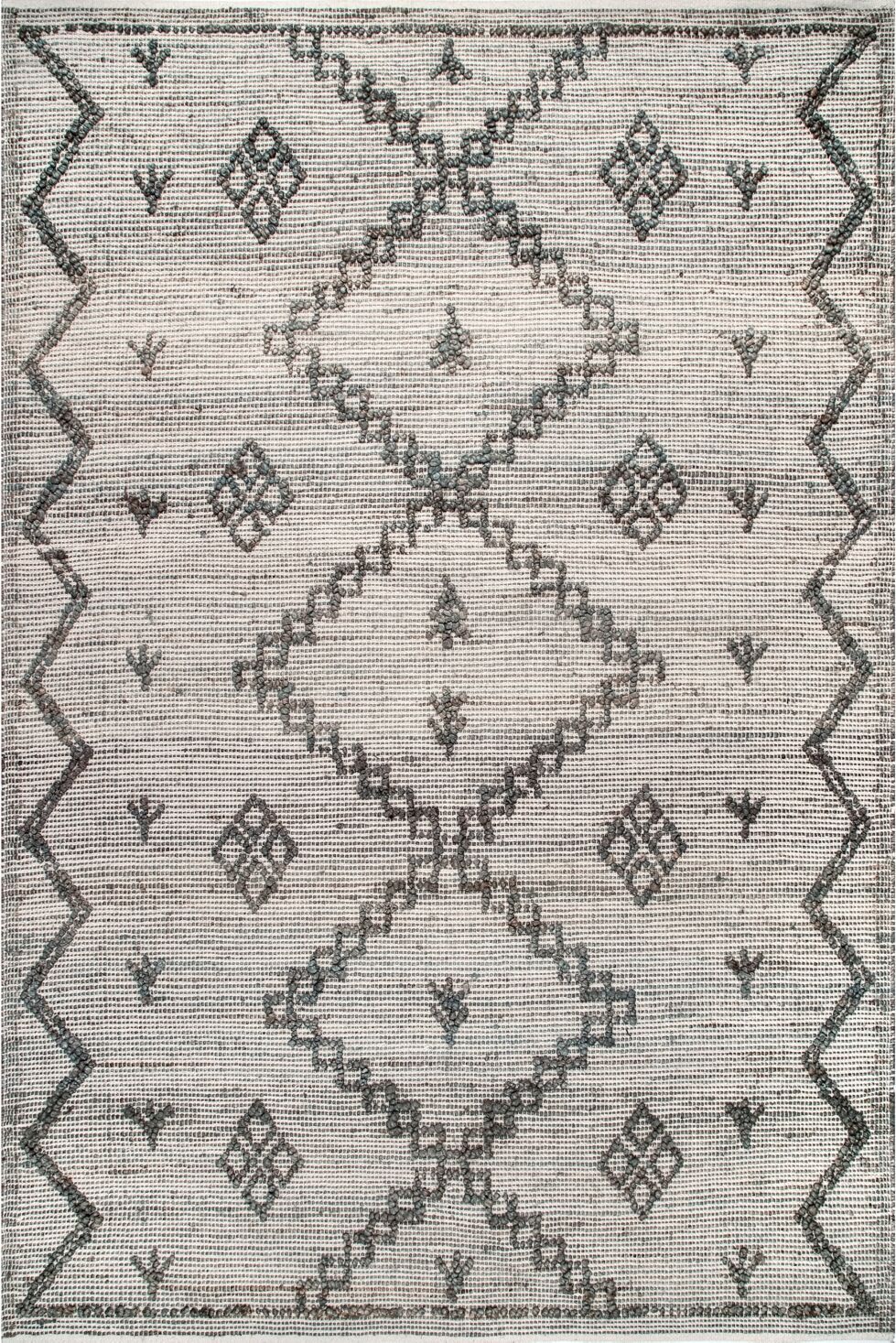 nuLoom Radmilla SMRM01B 5' x 8' Area Rug - Silver-tone