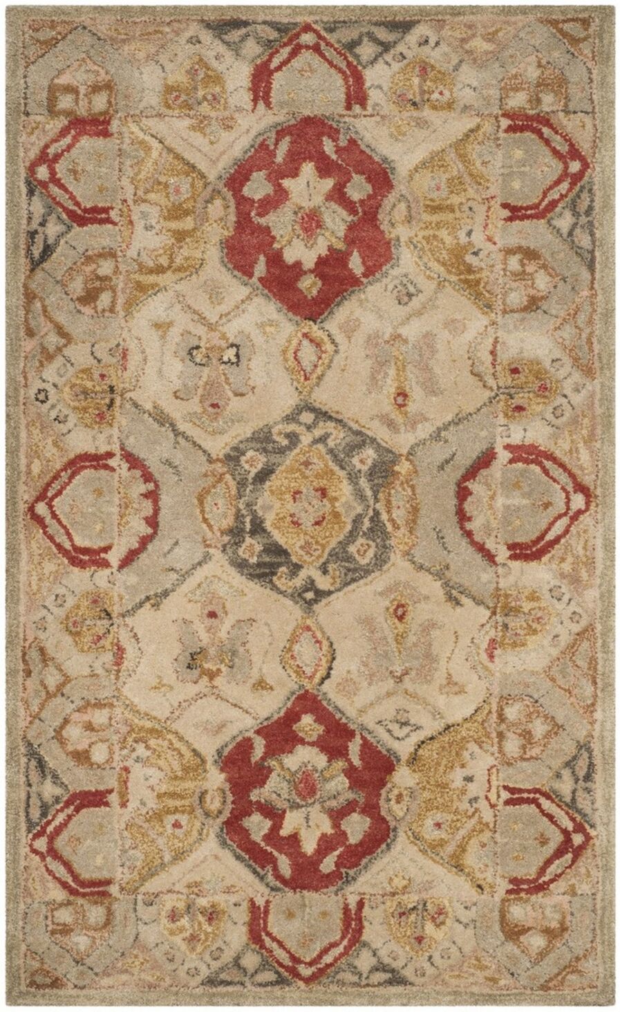 Safavieh Antiquity At830 Beige 4' x 6' Area Rug - Beige