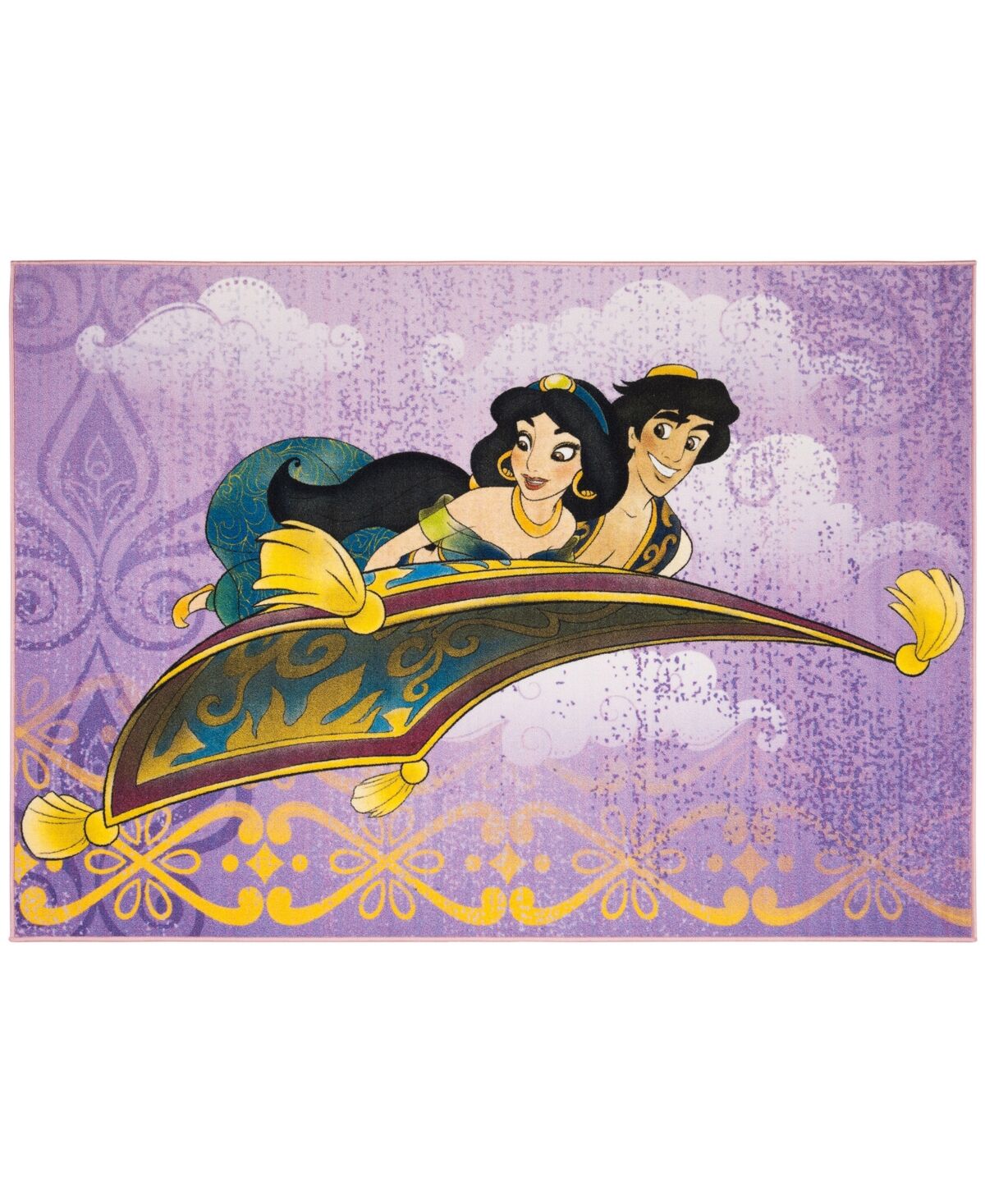 Safavieh Disney Washable Rugs Magic Carpet Ride 5' x 7' Area Rug - Purple