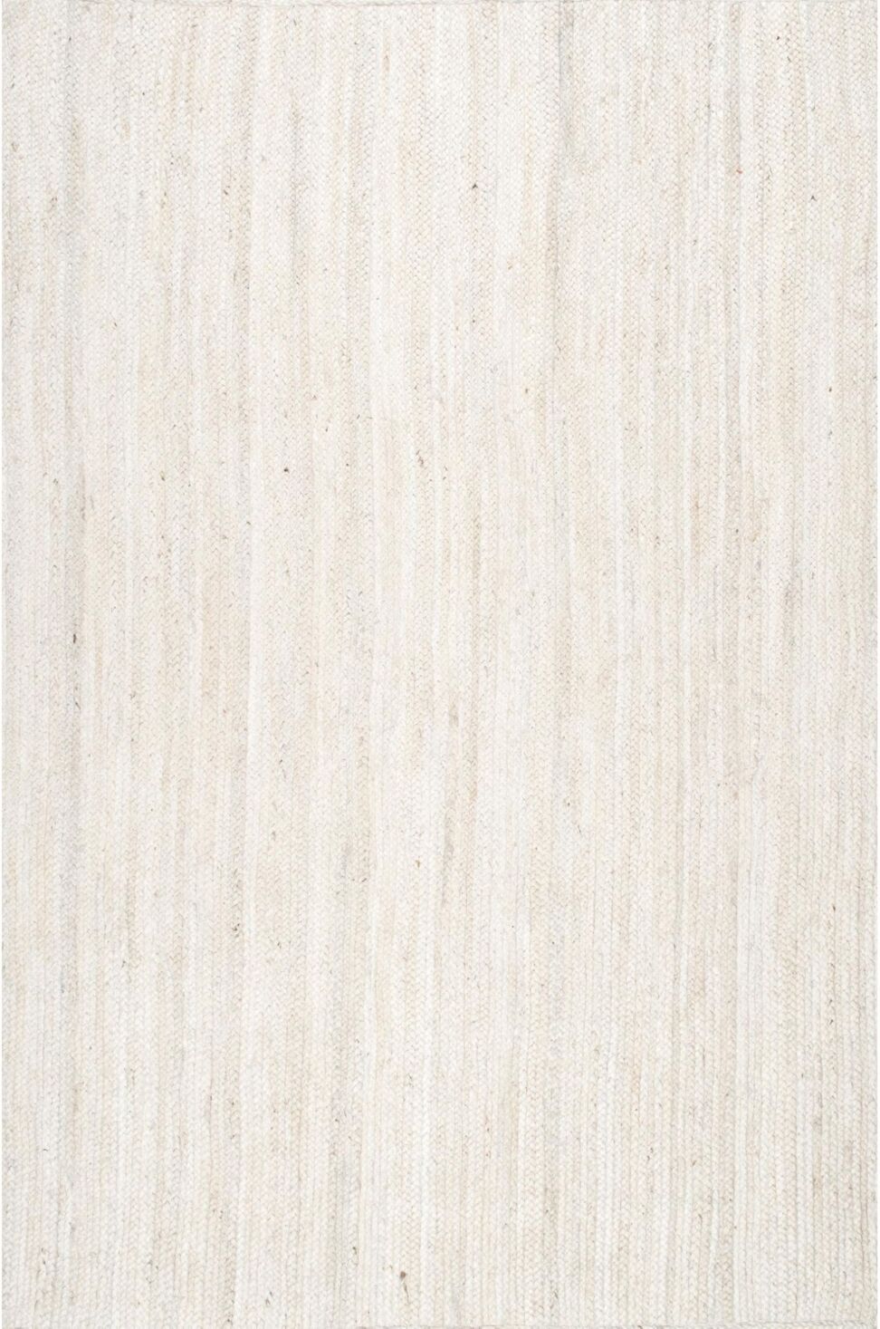 nuLoom Natura Hand Woven Rigo 8' x 10' Area Rug - Off White