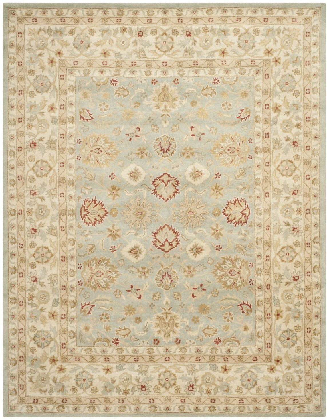 Safavieh Antiquity At822 Bluestone 8' x 10' Area Rug - Bluestone