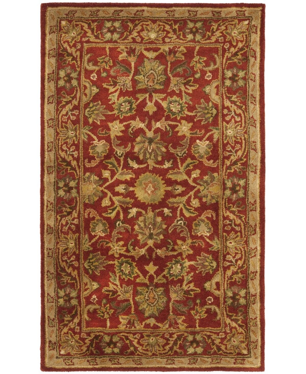 Safavieh Antiquity At52 Red 4' x 6' Area Rug - Red