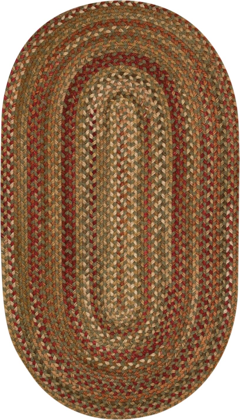 Capel Homecoming Oval Braid 2' x 3' Area Rug