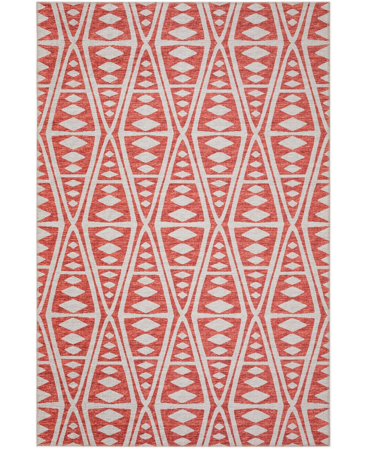 D Style Buttes BTS6 3' x 5' Area Rug - Cinnabar