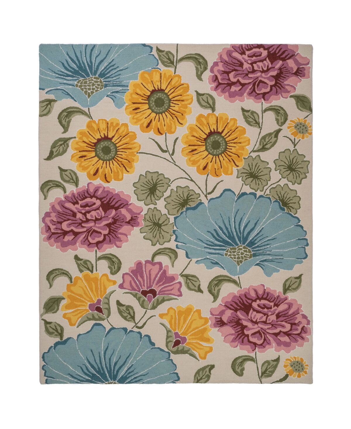 Capel Jardin 6100 8' x 10' Area Rug - Multi, Gold