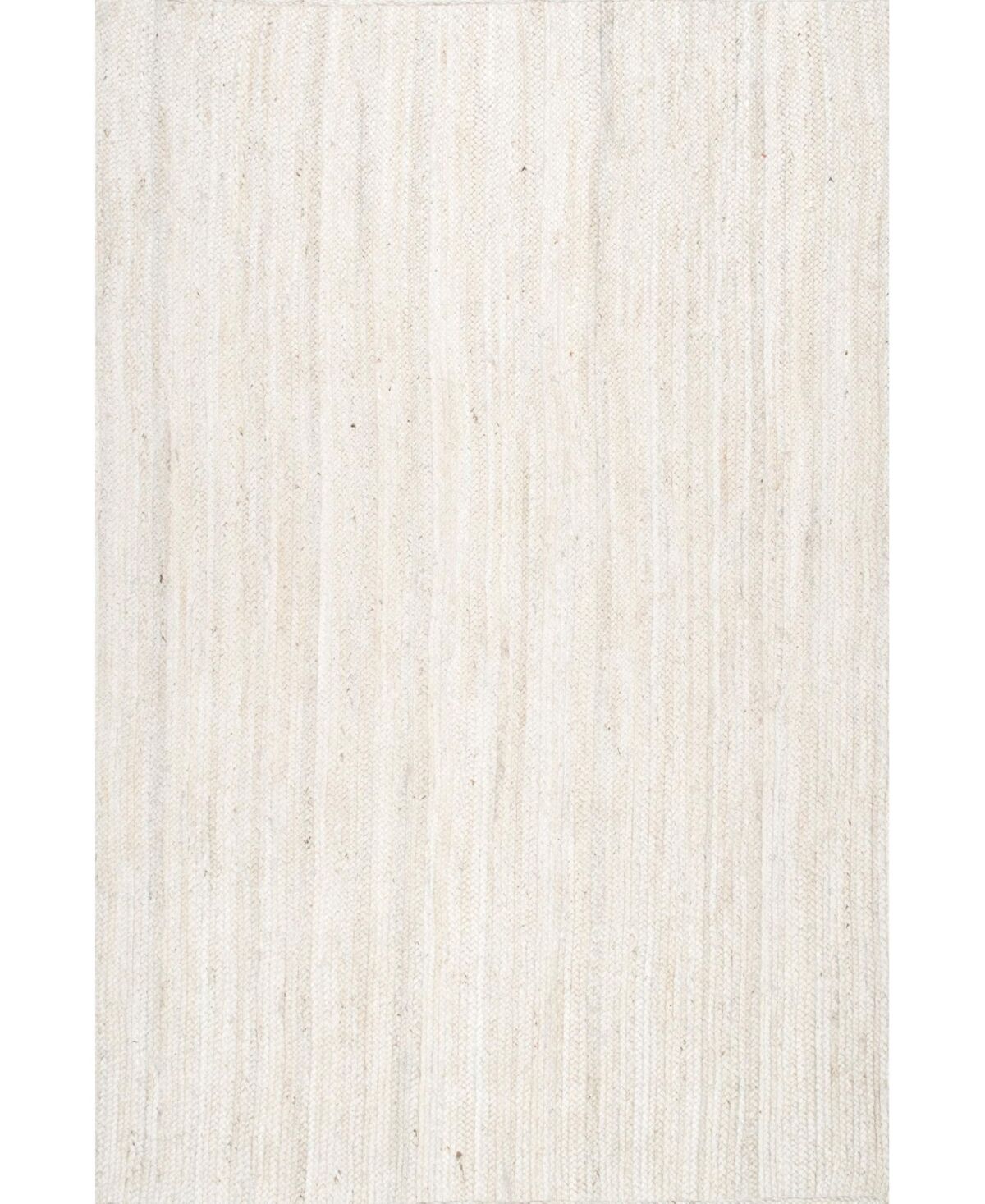 nuLoom Natura Hand Woven Rigo 5' x 8' Area Rug - Off White