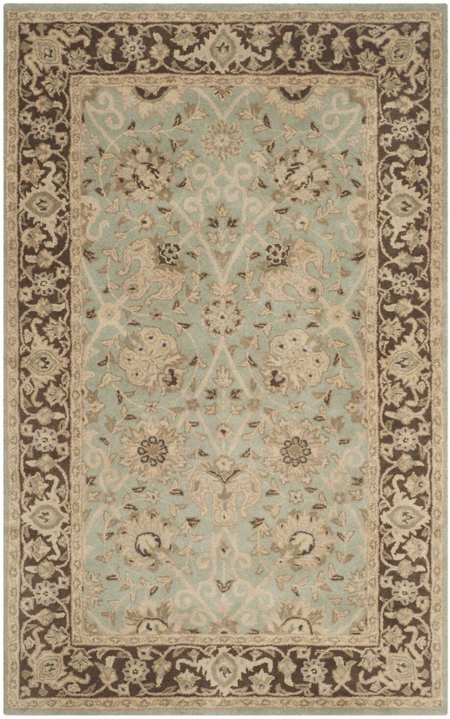 Safavieh Antiquity At21 Green 5' x 8' Area Rug - Green