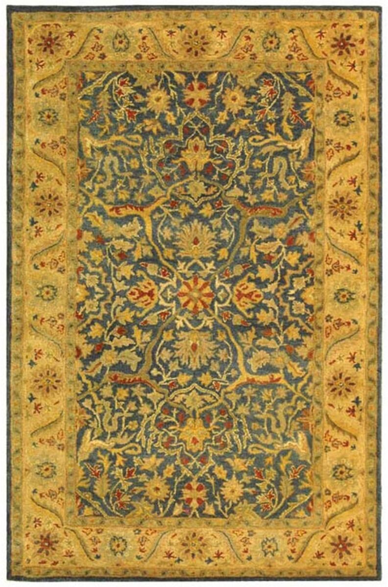 Safavieh Antiquity At14 Blue 6' x 9' Area Rug - Blue