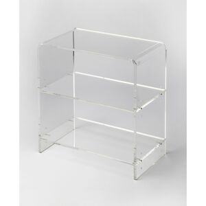 Butler Crystal Acrylic Bookcase - Clear