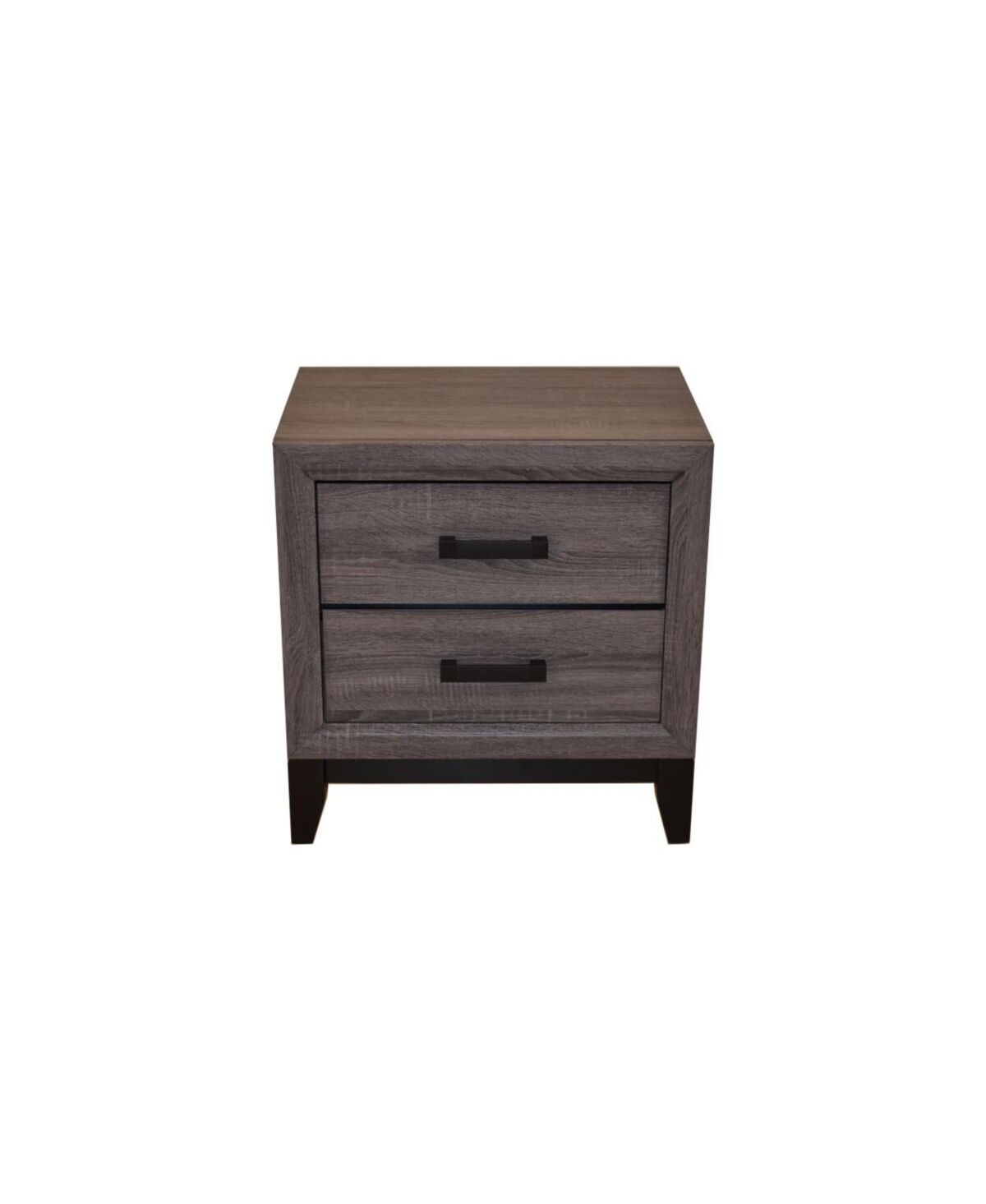 Simplie Fun Galaxy Home Contemporary Hudson Made With Wood Nightstand in Gray - Grey