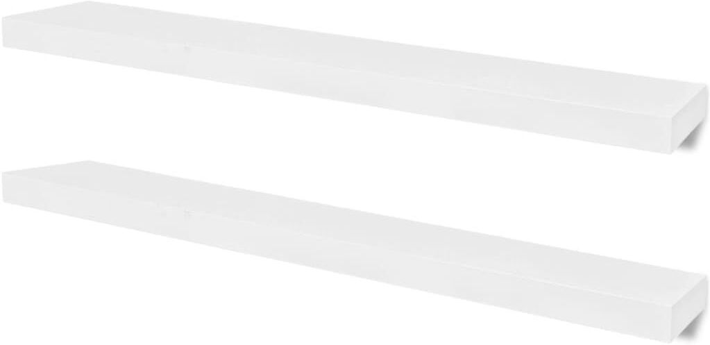 Vidaxl Wall Shelves 4 pcs White 39.4