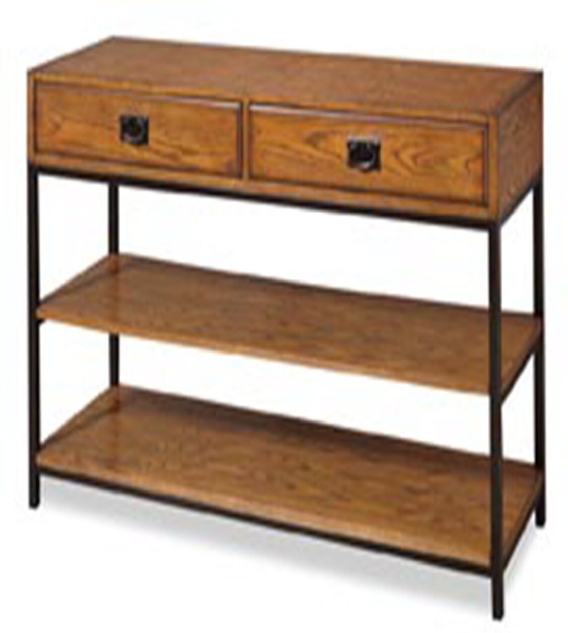 Home Styles Modern Craftsman Tv Stand - Open Brown