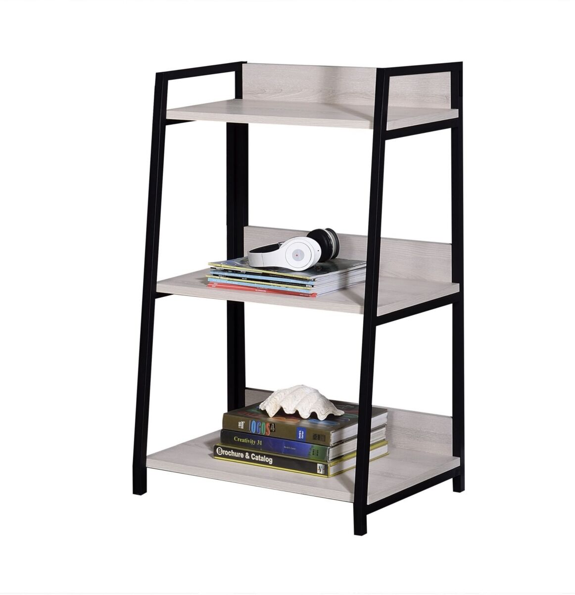 Acme Furniture Wendral 3-Tier Bookshelf - Brown