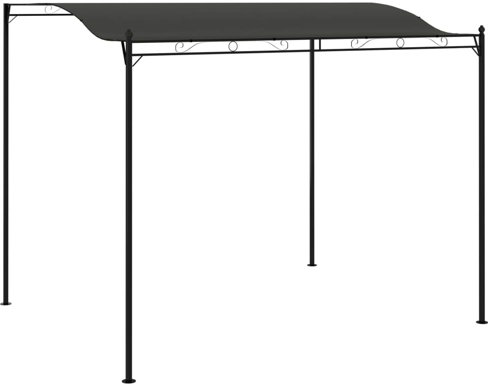 vidaXL Sunshade Awning 9.8'x7.9' Anthracite - Dark Grey