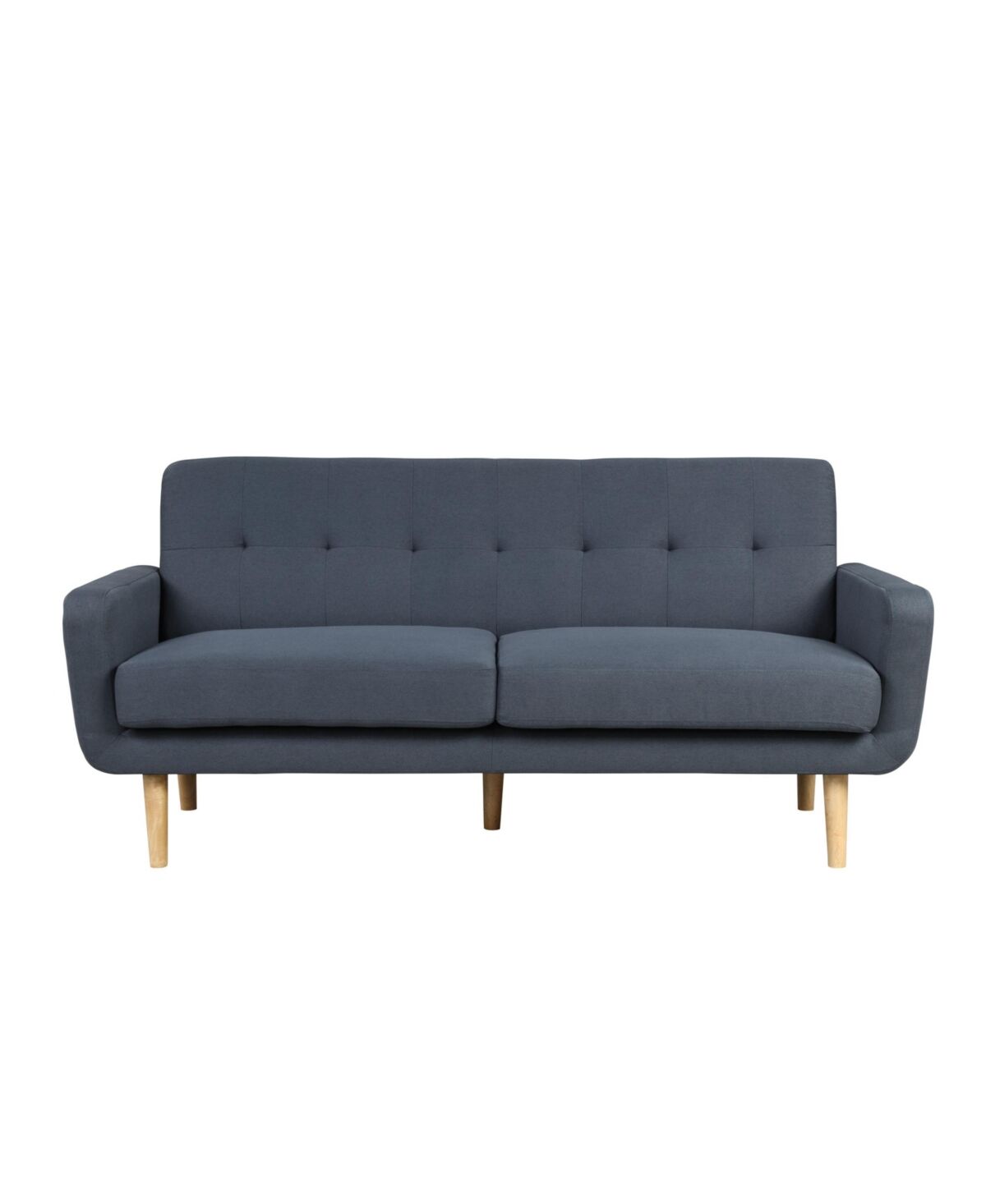 Lifestyle Solutions Ray Tufted Sofa - Dark Gray