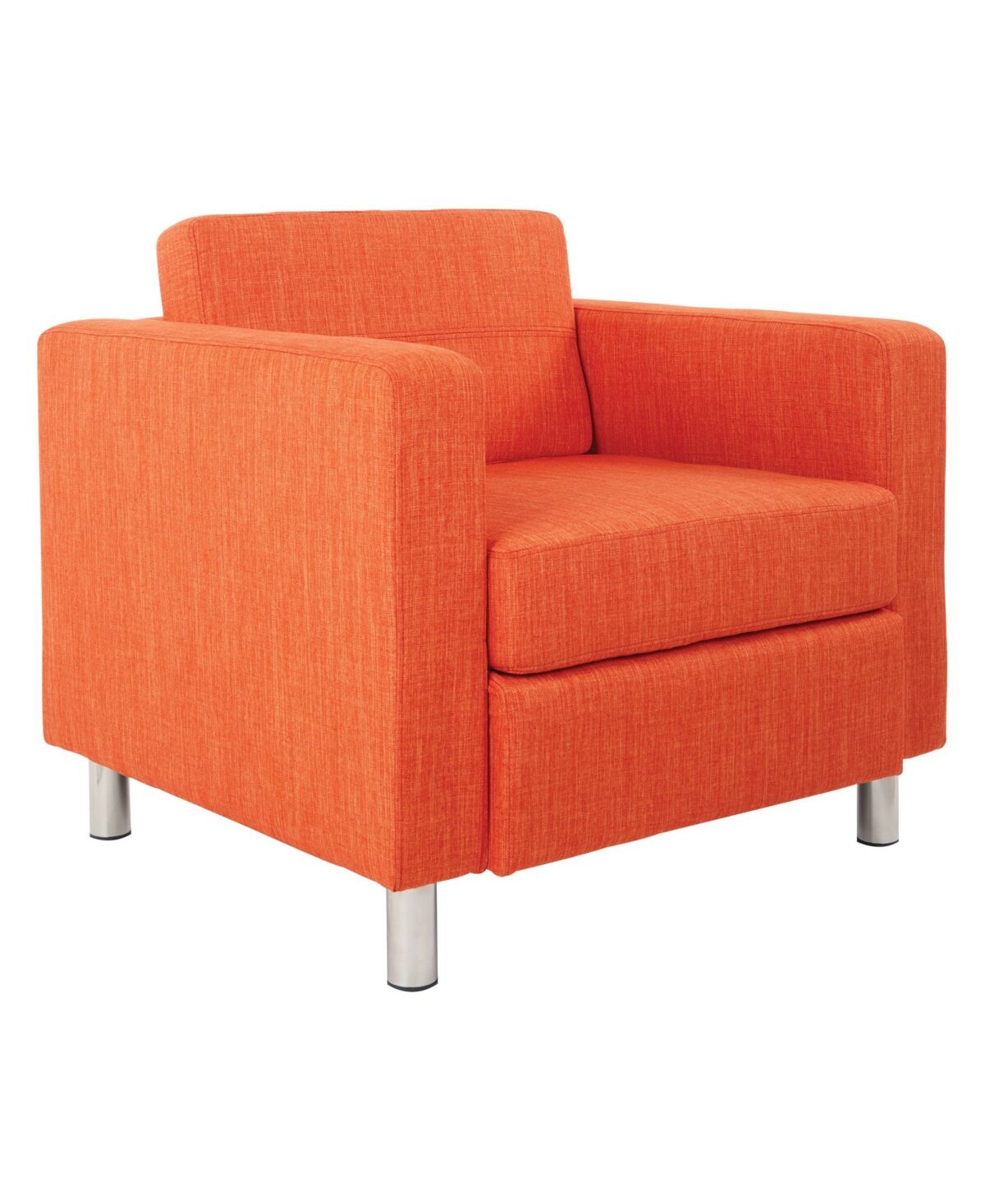 Office Star Pacific Arm Chair - Tangerine