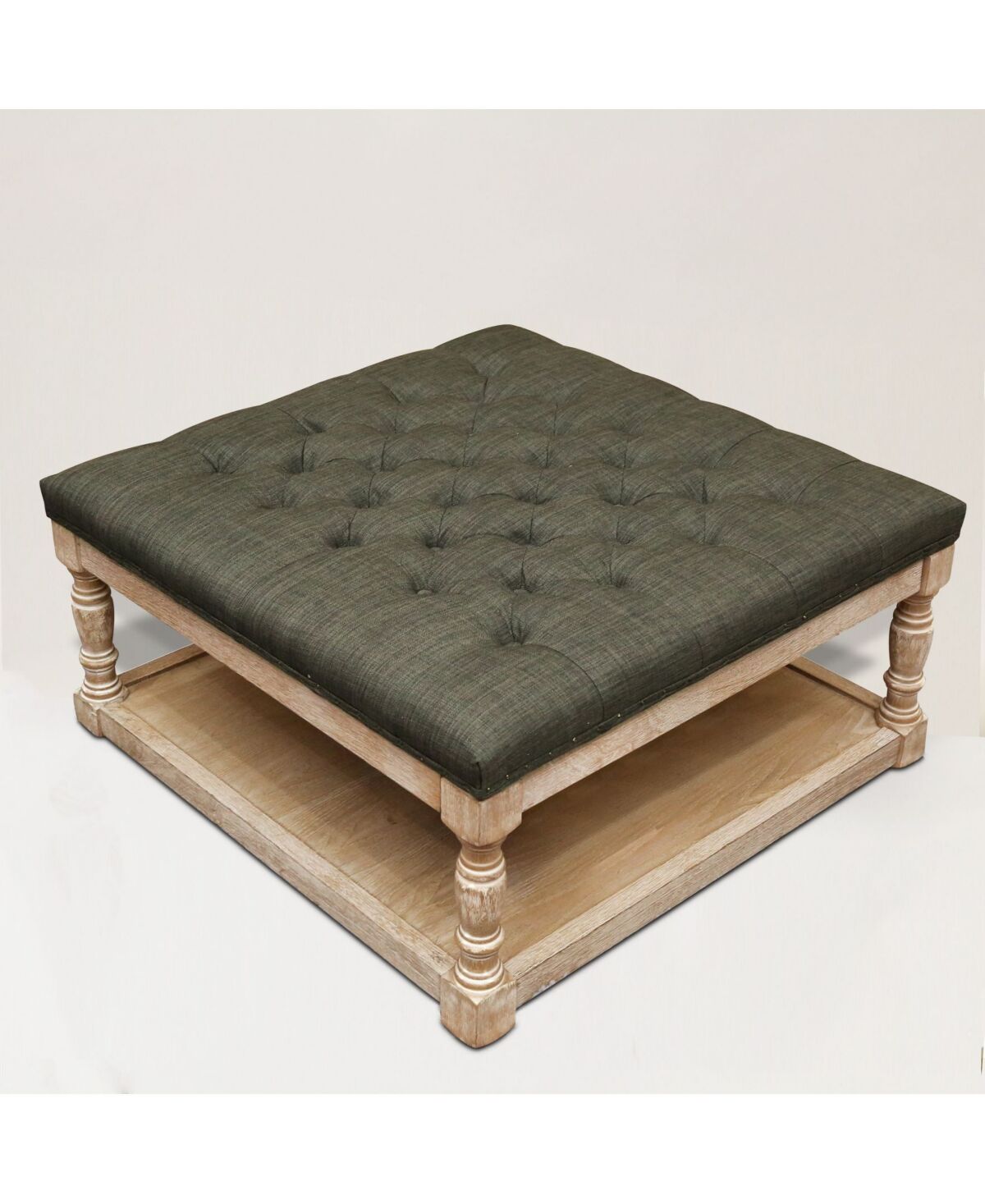 Home Accessories Cairona Indoor Ottomans - Gray