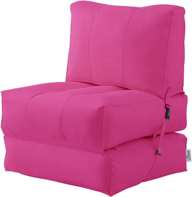 Loungie Cloudy Bean Bag Chair - Fuchsia