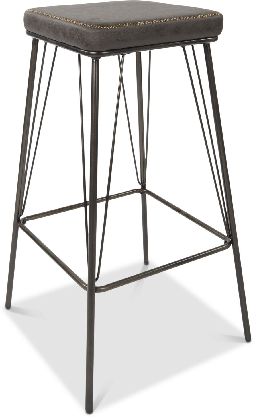 Office Star Wadon 30'' Bar Stool (Set Of 2) - Charcoal