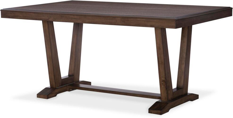 Home Furniture Outfitters Bluffton Heights Brown Transitional Dining Table - Brown