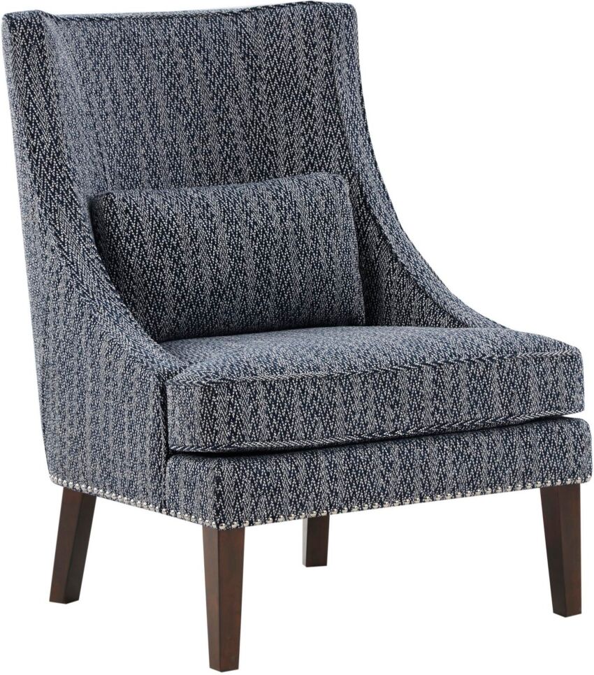 Furniture Chase Accent Chair - Navy