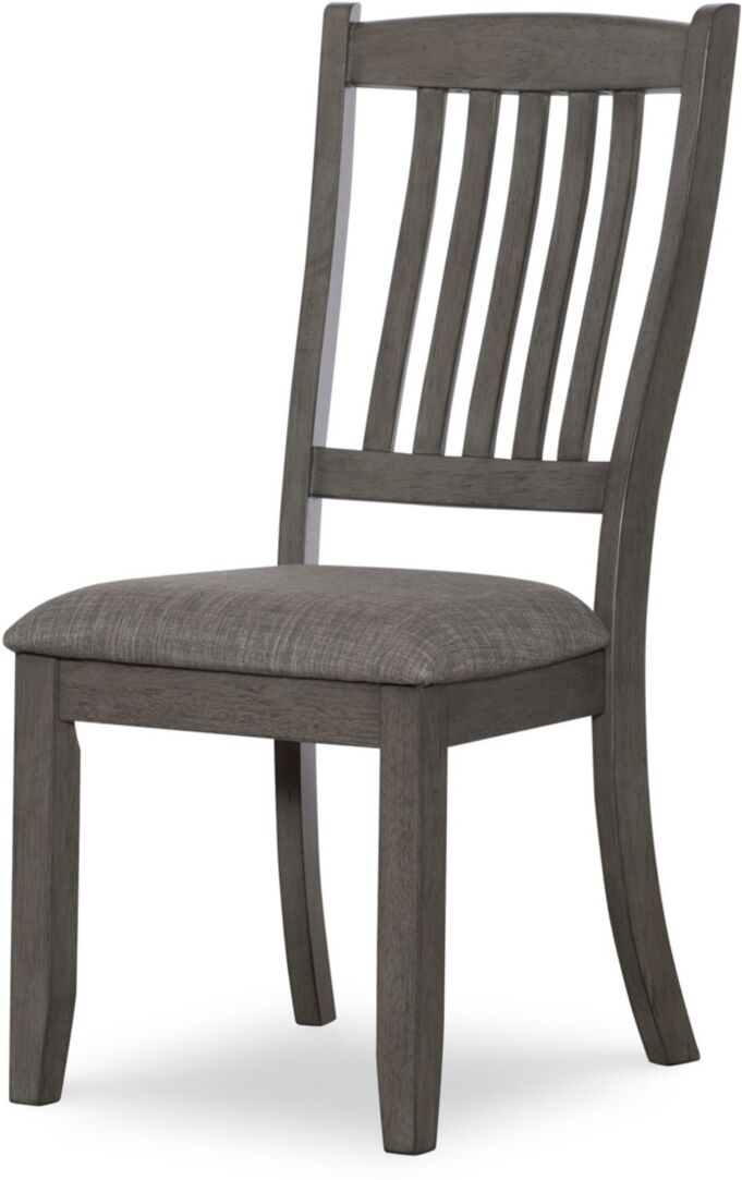 Home Furniture Outfitters Allston Park Gray Farmhouse Dining Chair - Gray