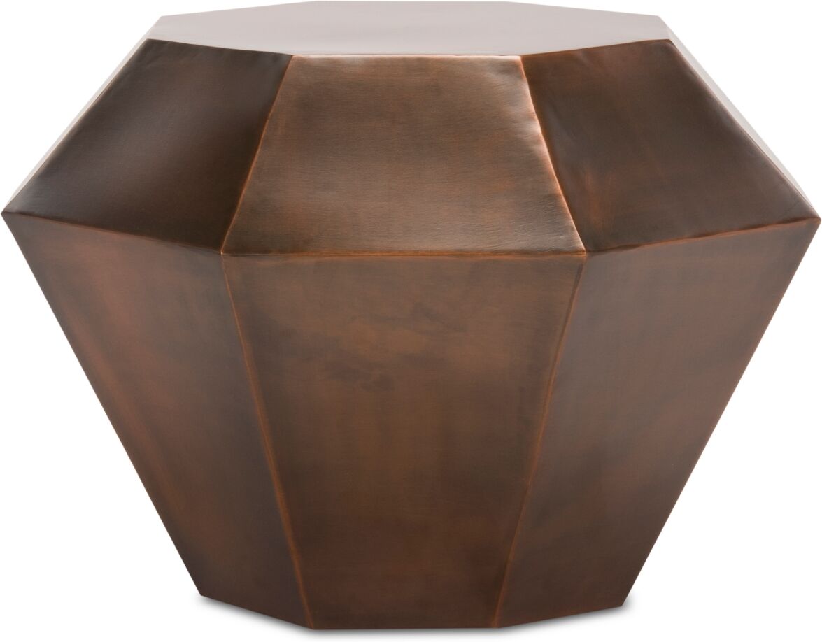 Safavieh Grace Diamond Accent Table - Antique Copper