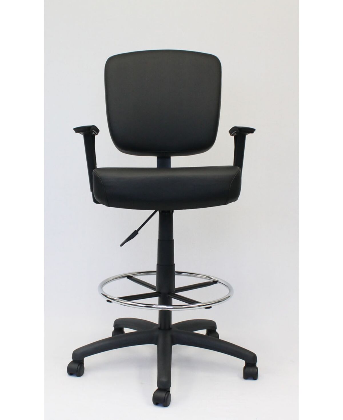 Boss Office Products Oversized Drafting Stool - Black