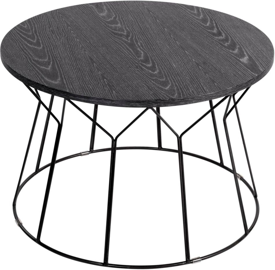 Elle Decor Fleur Coffee Table - Black