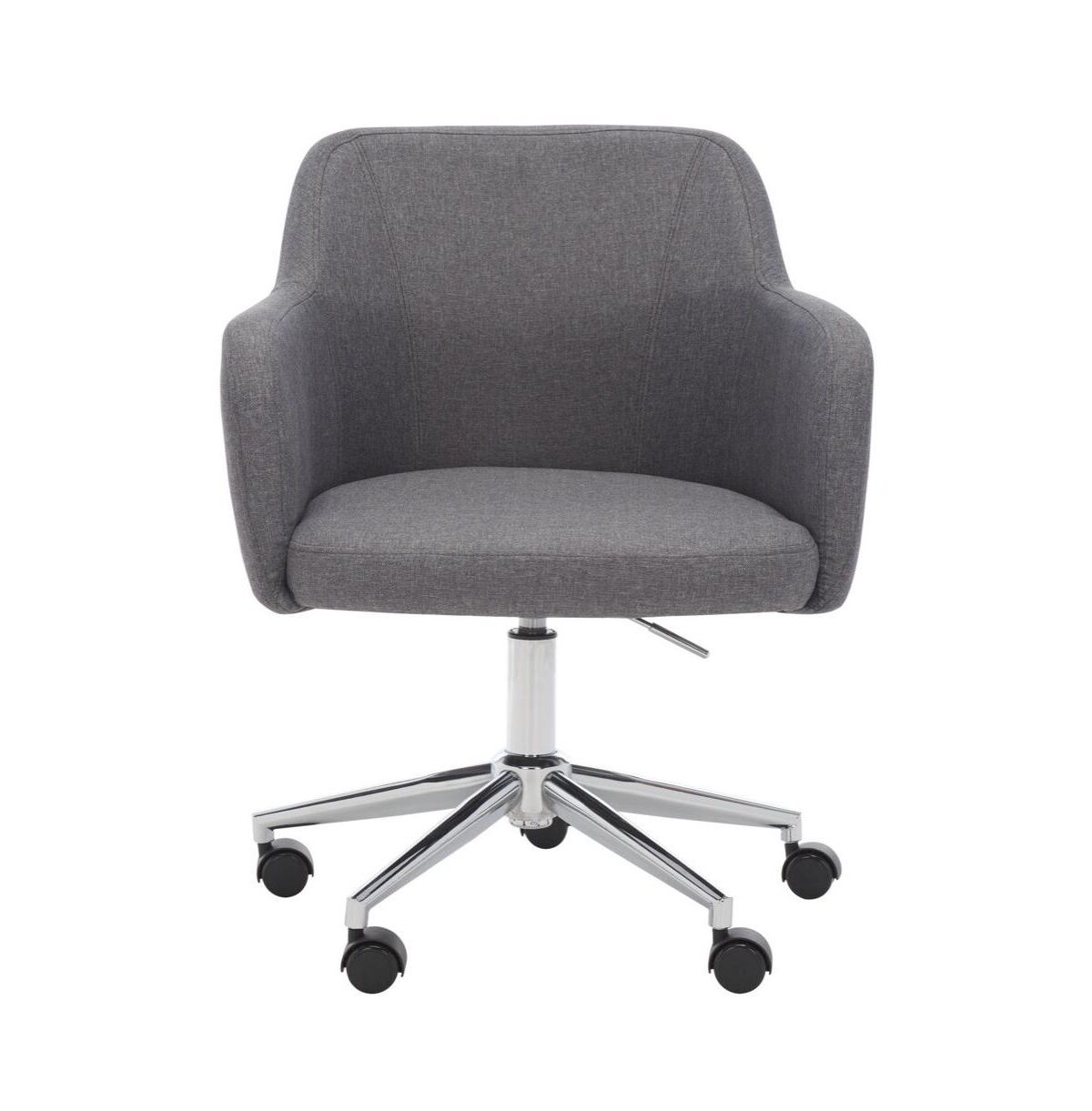 Safavieh Kains Swivel Office Chair - Grey/chrome